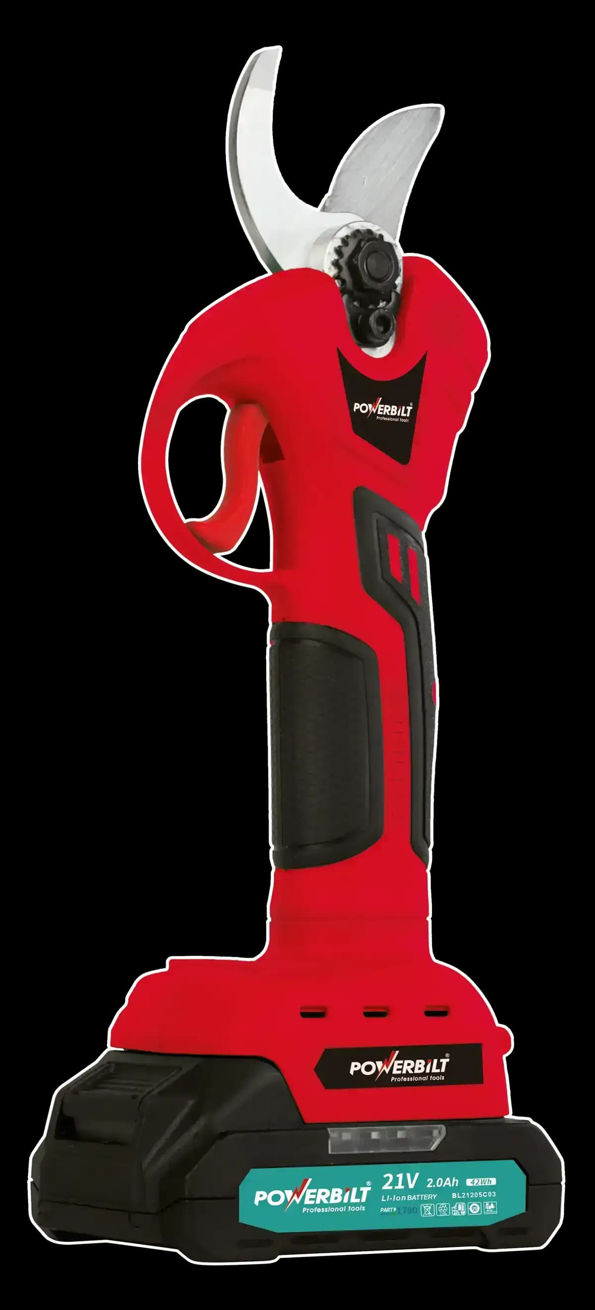 Powerbilt 21V Cordless Electric Garden Pruner | PBT-CL21-CPS35G